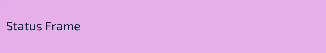 Status Frame